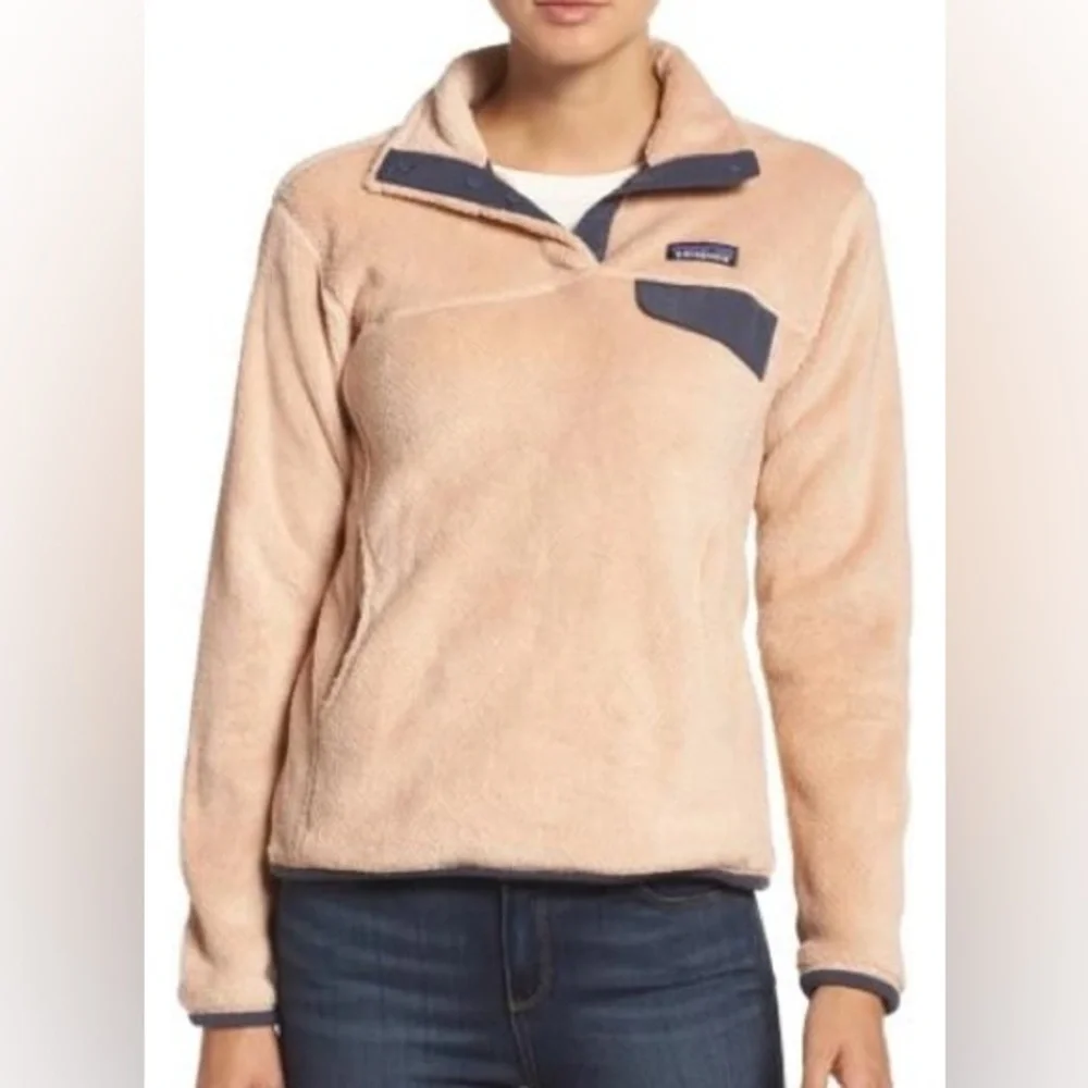 Rare Patagonia Re-Tool Snap-T in Rosewater